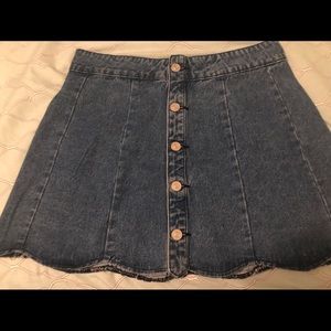 Jean skirt